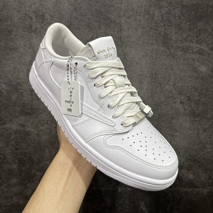 Jordan 1 Retro Low Og Sp Travis Scott Michael Rubin White Party Friends And Family