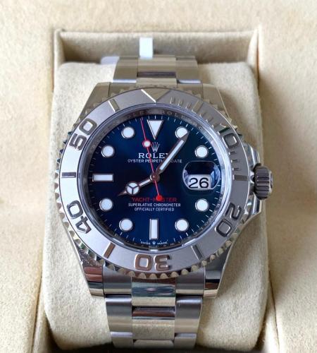 ROLEX Ranger Prestige Blue Yacht Automatic Mechanical Movement Men's Watches Watch 40mm Blue Dial
