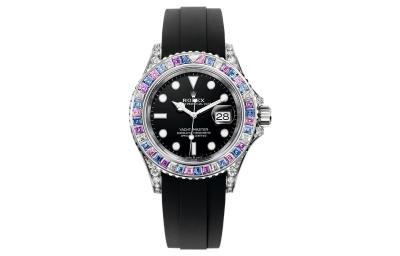 ROLEX Ranger Prestige Automatic Mechanical Movement Fashion Men's Watch Black Dial 18K White Gold Watch Case Case Diameter/Size 40mm