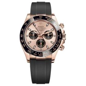 ROLEX Automatic Mechanical Movement 100m Waterproof Unisex Watch 40mm Pink Watch Dial