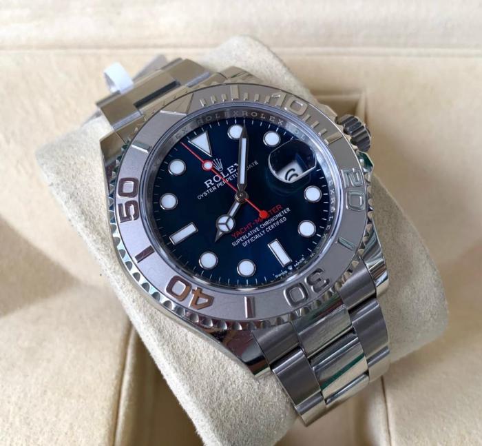 ROLEX Ranger Prestige Blue Yacht Automatic Mechanical Movement Men's Watches Watch 40mm Blue Dial