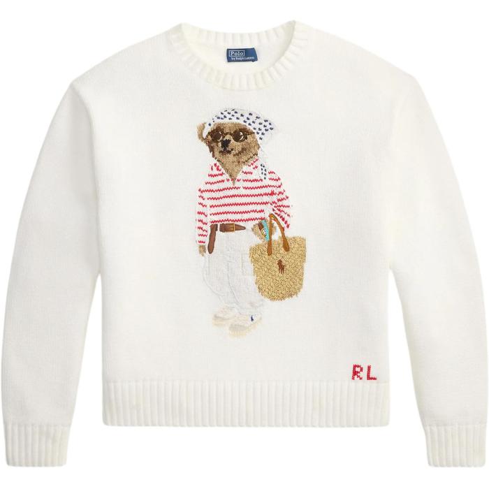 Polo Ralph Lauren Polo Bear SS26 Knitwear Loose Fit Women's