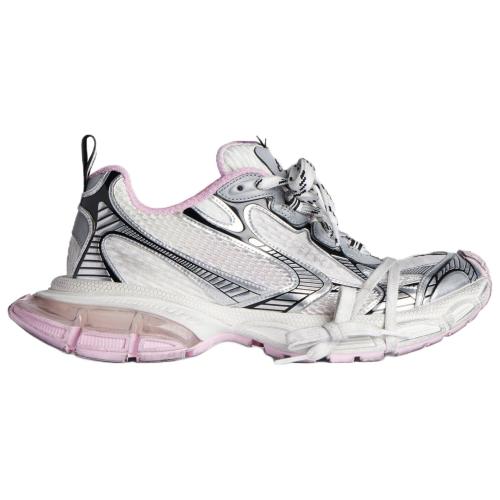 Balenciaga 3XL Gel Clearsole Low top Chunky Sneakers Women's White Pink Black