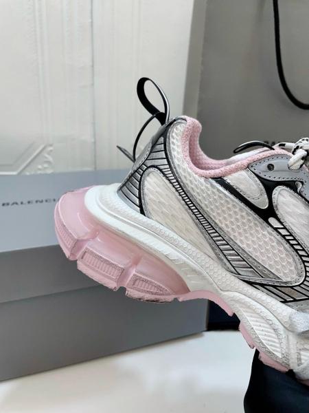Balenciaga 3XL Gel Clearsole Low top Chunky Sneakers Women's White Pink Black