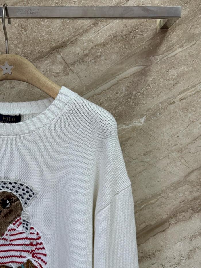 Polo Ralph Lauren Polo Bear SS26 Knitwear Loose Fit Women's