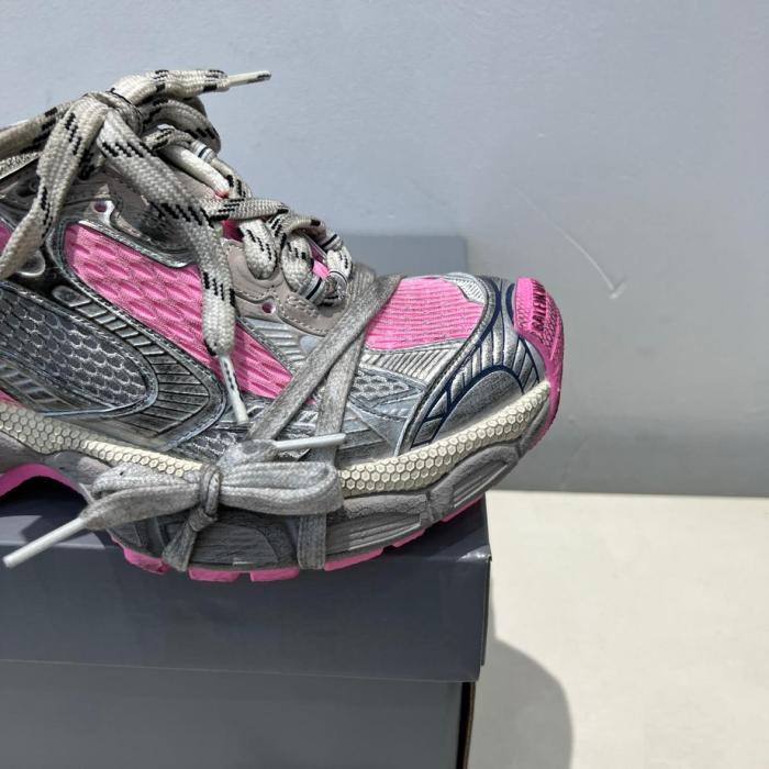 Balenciaga 3XL Sneakers 'White Grey And Pink Mesh And Polyurethane'