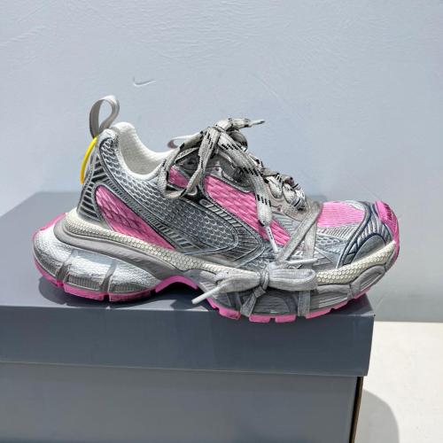 Balenciaga 3XL Sneakers 'White Grey And Pink Mesh And Polyurethane'