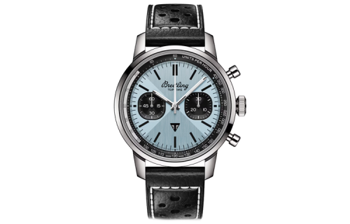 BREITLING Automatic Mechanical Movement Men's Watches Watch 41mm Blue Dial Stainless Steel Case