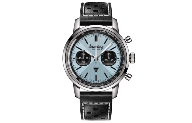 BREITLING Automatic Mechanical Movement Men's Watches Watch 41mm Blue Dial Stainless Steel Case