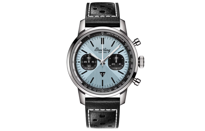 BREITLING Automatic Mechanical Movement Men's Watches Watch 41mm Blue Dial Stainless Steel Case