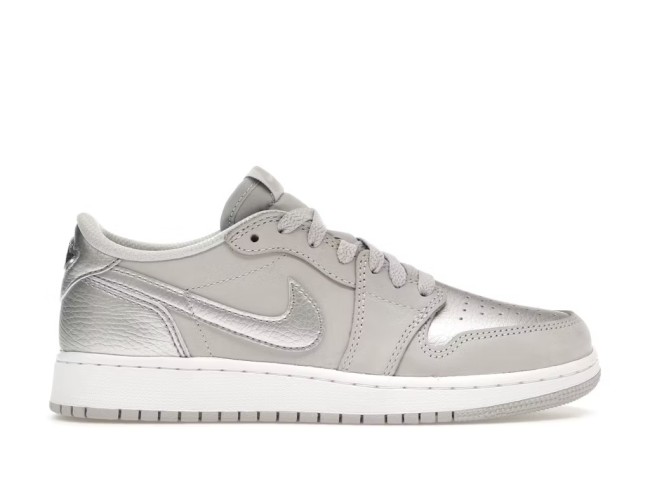 Jordan 1 Low OG Metallic Silver (GS)