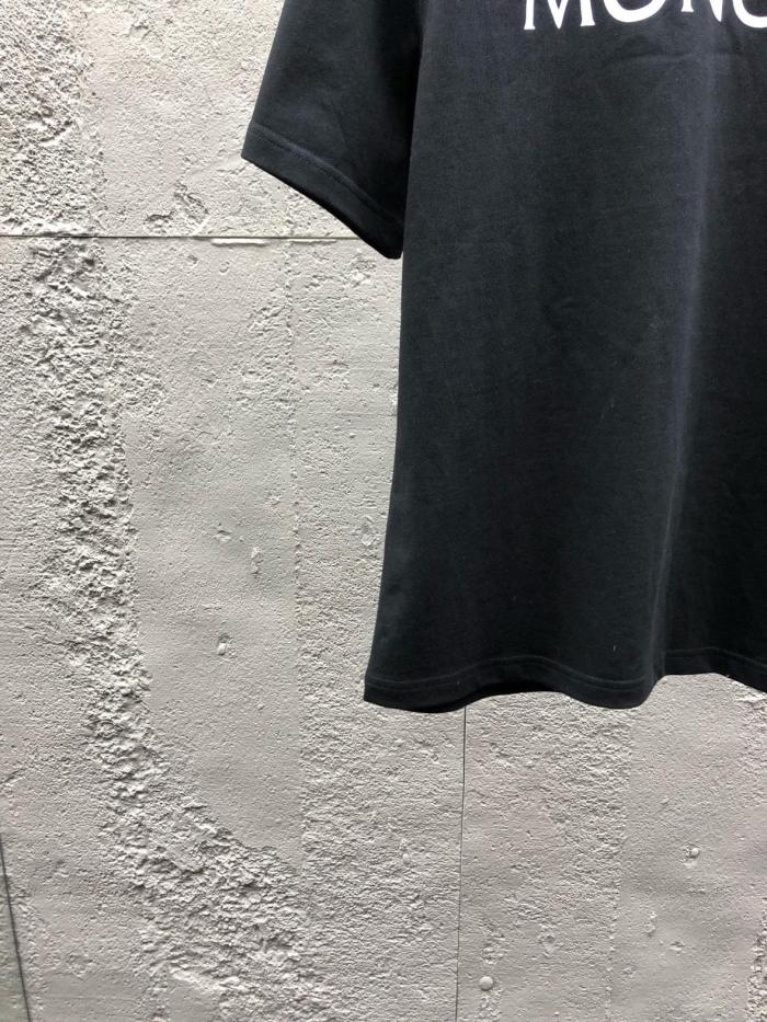 Moncler Logo Embroidered Crewneck T-Shirt