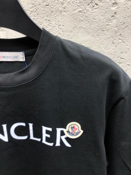 Moncler Logo Embroidered Crewneck T-Shirt