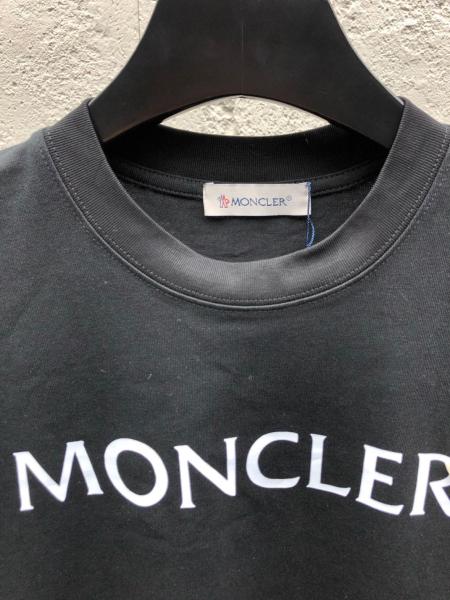 Moncler Logo Embroidered Crewneck T-Shirt