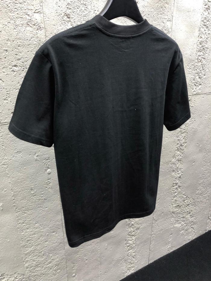 Moncler Logo Embroidered Crewneck T-Shirt