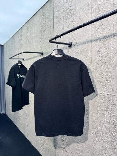 Moncler Logo Embroidered Crewneck T-Shirt