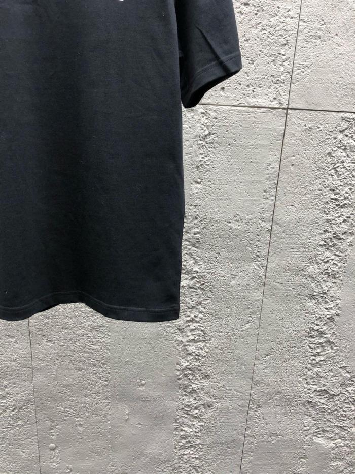 Moncler Logo Embroidered Crewneck T-Shirt