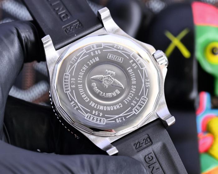BREITLING Super Ocean Collection Automatic Mechanical Movement Fashion Men's Watch Black Dial