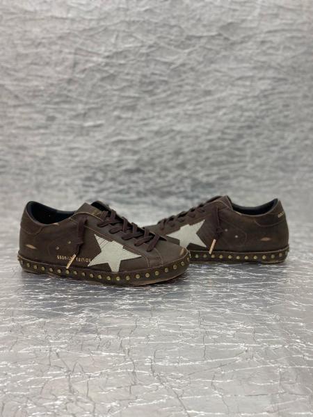 Golden Goose Super Star LTD Low top Skateboard Shoes Women's Dark Brown