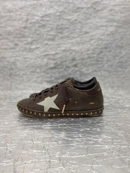 Golden Goose Super Star LTD Low top Skateboard Shoes Women's Dark Brown
