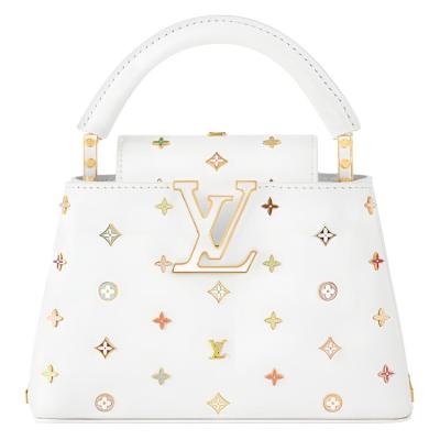 LOUIS VUITTON X Takashi Murakami Capucines Mini White M14165 L21cm W8cm H13.6cm