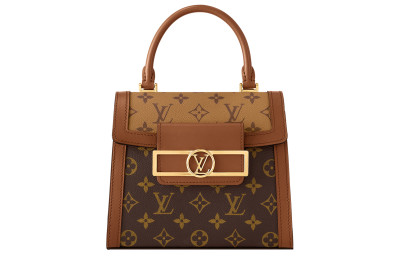 LOUIS VUITTON Dauphine Capitale Monogram And Monogram Reverse M46751 L*W*H: 17.5*91.75 cm