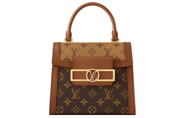 LOUIS VUITTON Dauphine Capitale Monogram And Monogram Reverse M46751 L*W*H: 17.5*91.75 cm