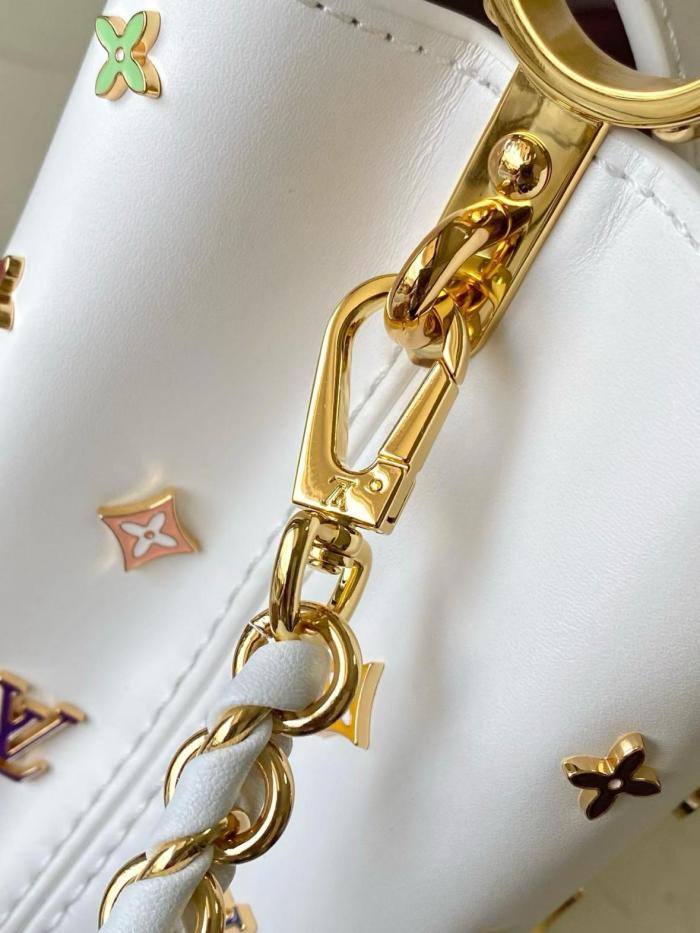 LOUIS VUITTON X Takashi Murakami Capucines Mini White M14165 L21cm W8cm H13.6cm