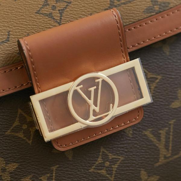 LOUIS VUITTON Dauphine Capitale Monogram And Monogram Reverse M46751 L*W*H: 17.5*91.75 cm