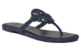 TORY BURCH Miller Pavé Crystal-embellished Sandals