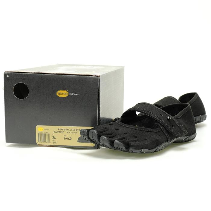 Vibram V SOUL Five Fingers Shoes Slip Resistant, Breathable, And Quick Dry Low top Training Shoes Women's Black