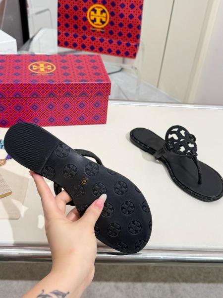 TORY BURCH Miller Crystal-embellished Slides
