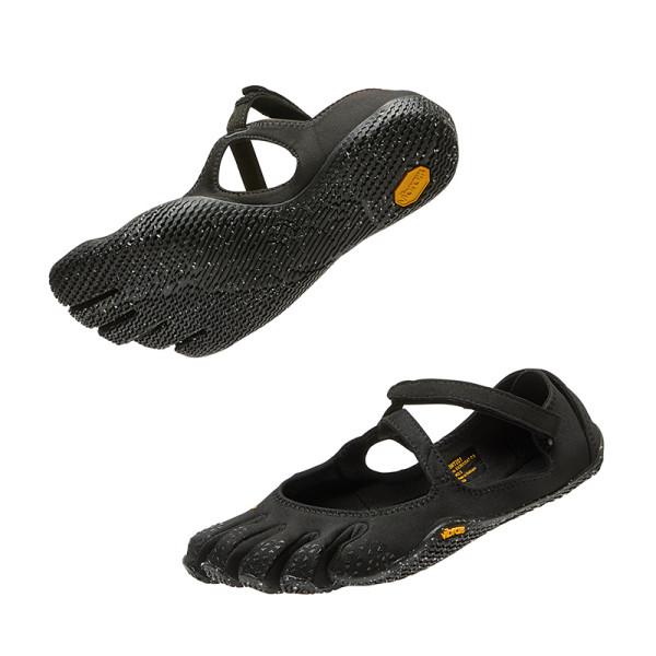 Vibram V SOUL Five Fingers Shoes Slip Resistant, Breathable, And Quick Dry Low top Training Shoes Women's Black