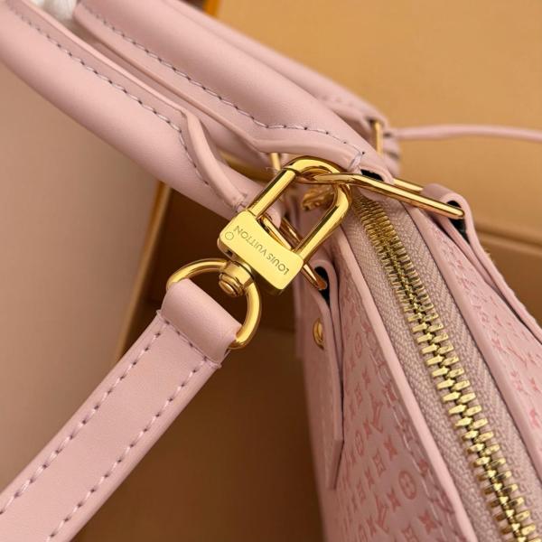LOUIS VUITTON Alma BB Calfskin Shoulder Bag, Crossbody Bag, Handbag Small Women's Pink M29416 L23.5cm W11.5cm H17.5cm