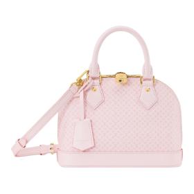 LOUIS VUITTON Alma BB Calfskin Shoulder Bag, Crossbody Bag, Handbag Small Women's Pink M29416 L23.5cm W11.5cm H17.5cm