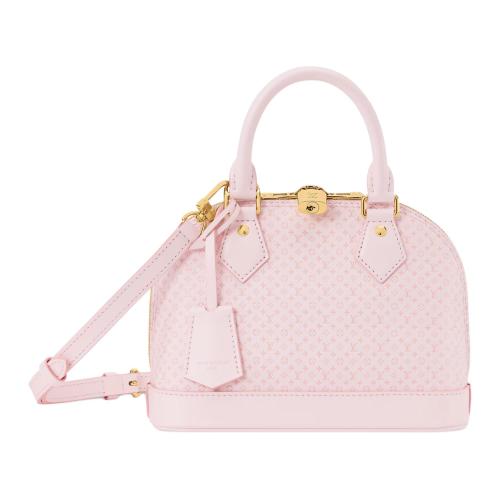 LOUIS VUITTON Alma BB Calfskin Shoulder Bag, Crossbody Bag, Handbag Small Women's Pink M29416 L23.5cm W11.5cm H17.5cm