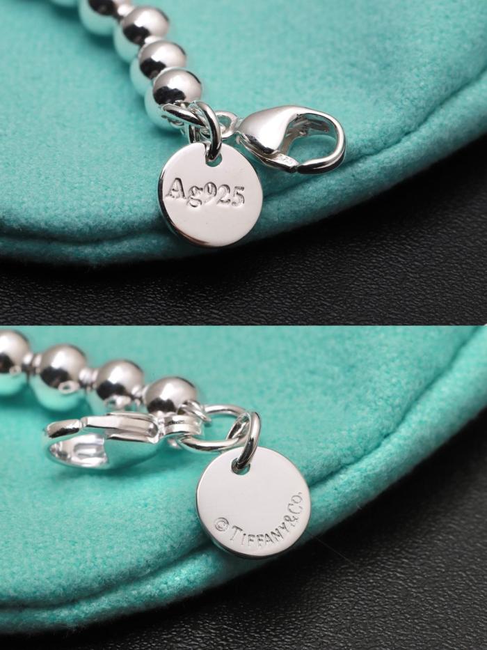 TIFFANY & CO. Return To Tiffany Collection 925 Sterling Silver Enamel Bracelets Women's