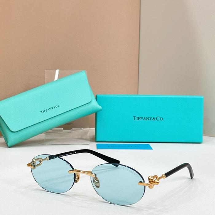 Tiffany & CO. Oval Frameless Sunglasses