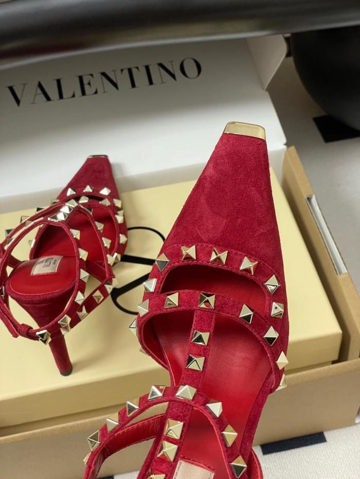 Valentino Rockstud High Heels Women's Pink