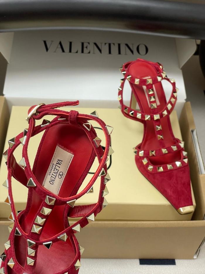Valentino Rockstud High Heels Women's Pink