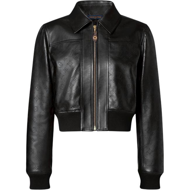 LOUIS VUITTON SS26 Leather Jacket Women's