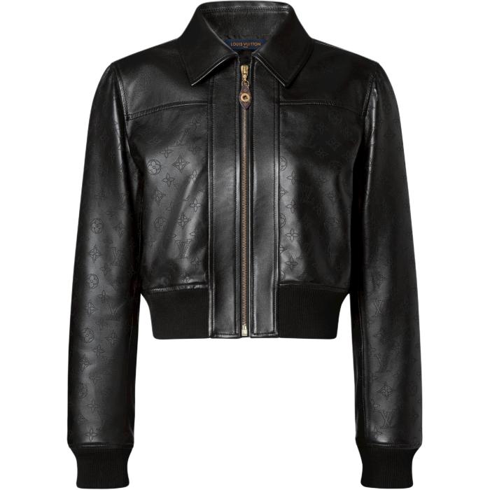 LOUIS VUITTON SS26 Leather Jacket Women's