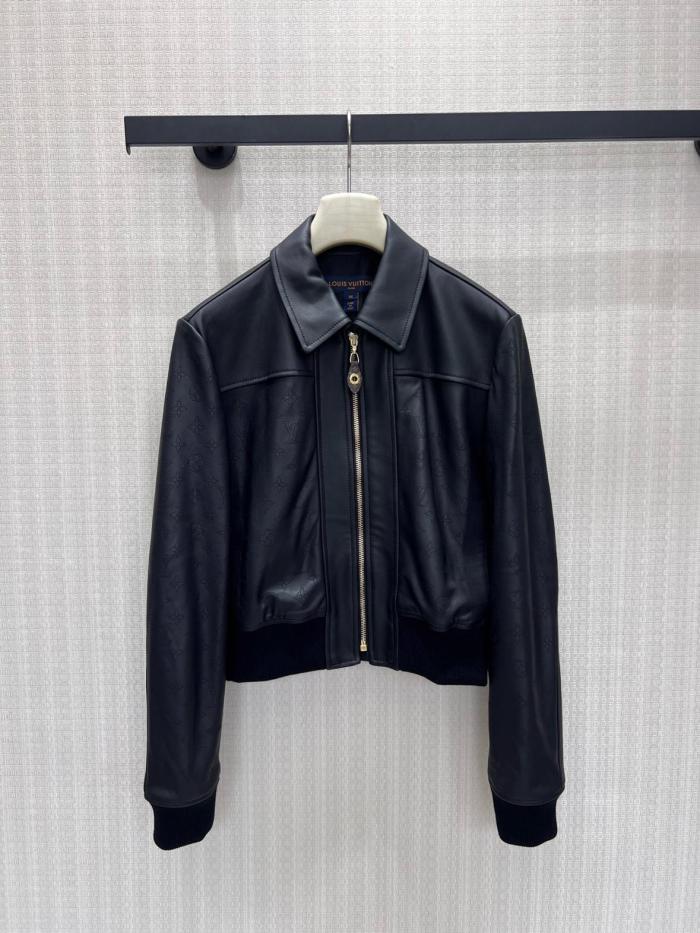 LOUIS VUITTON SS26 Leather Jacket Women's