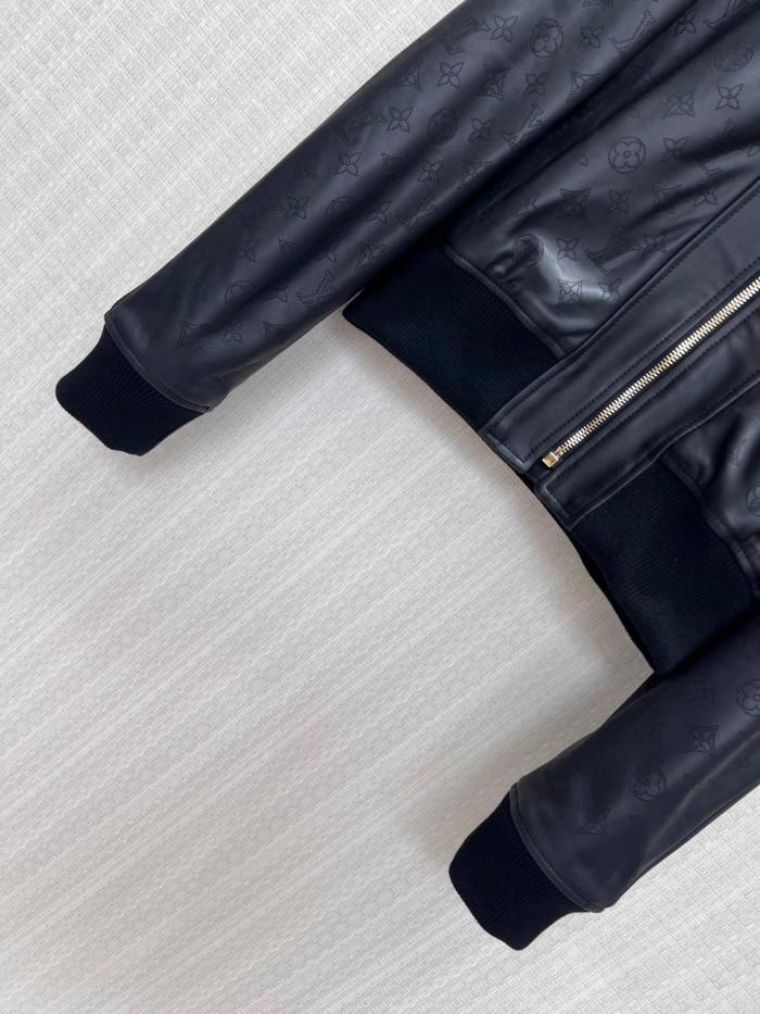 LOUIS VUITTON SS26 Leather Jacket Women's