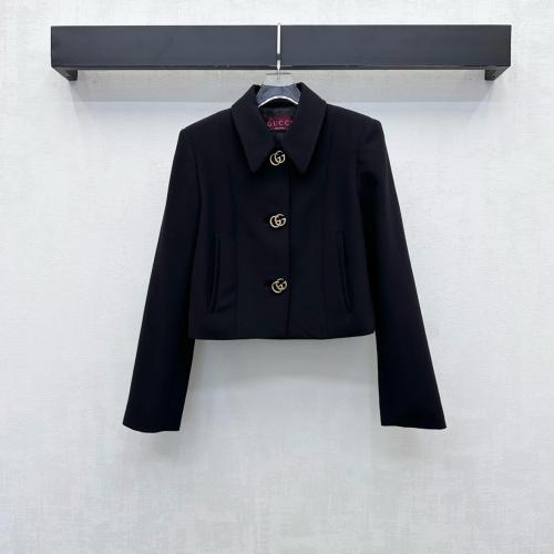 Gucci Double G Button Crêpe Jacket