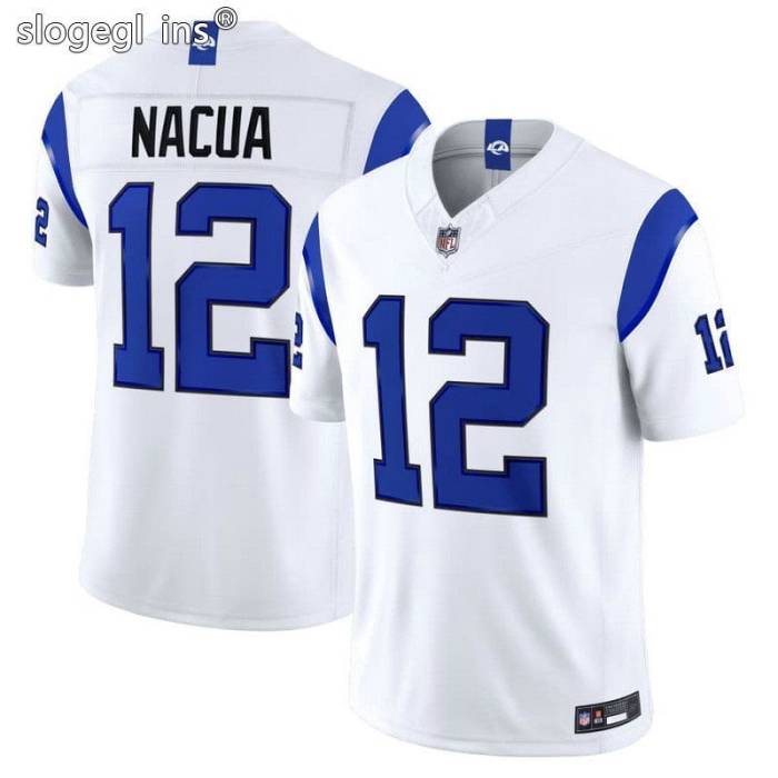 Nike NFL Rugby Jerseys Women's White V Neck Moderate