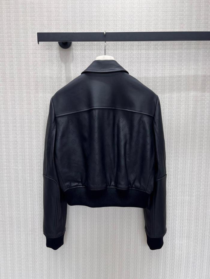 LOUIS VUITTON SS26 Leather Jacket Women's