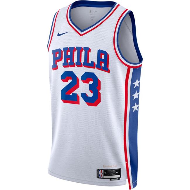 Nike Basketball Jerseys Unisex White V Neck Moderate