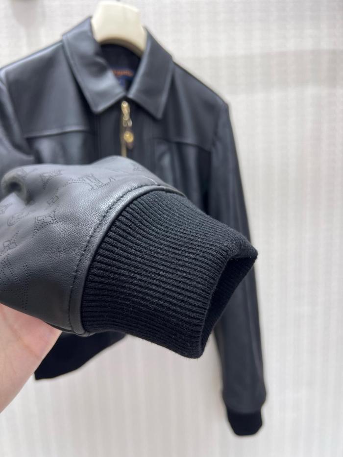 LOUIS VUITTON SS26 Leather Jacket Women's