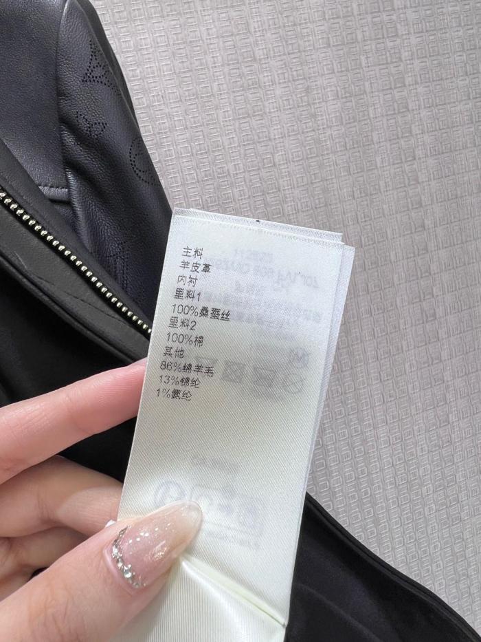 LOUIS VUITTON SS26 Leather Jacket Women's